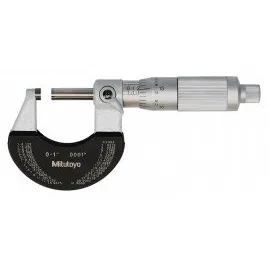 Mitutoyo 102-329-10 Series 102 Outside Micrometer, 0 to 1