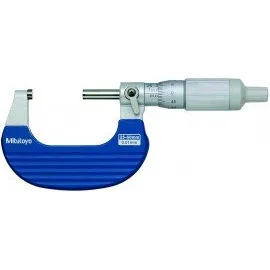 Mitutoyo 102-702 Series 102 Mechanical Ratchet-Thimble Micrometer, 25 to 50 mm, Metric