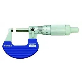 Mitutoyo 102-707 Series 102 Mechanical Ratchet-Thimble Micrometer, 0 to 25 mm, Metric