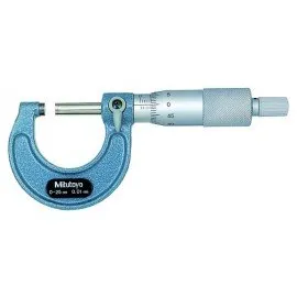 Mitutoyo 103-130 Series 103 Outside Micrometer, 25 to 50 mm, 0.001 mm