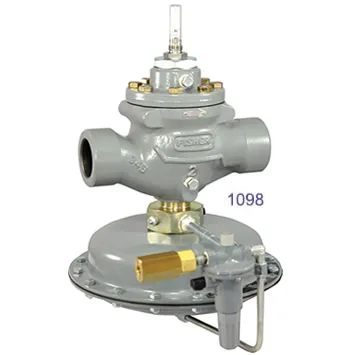 Fisher Emerson Pilot-Operated High-Pressure Commercial/Industrial Regulator 1098-L21, Inlet X Outlet - 2 in. FNPT