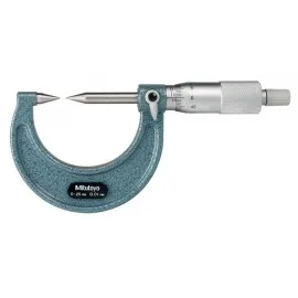 Mitutoyo 112-201 Point Micrometer with hardened tip, 0 to 25 mm