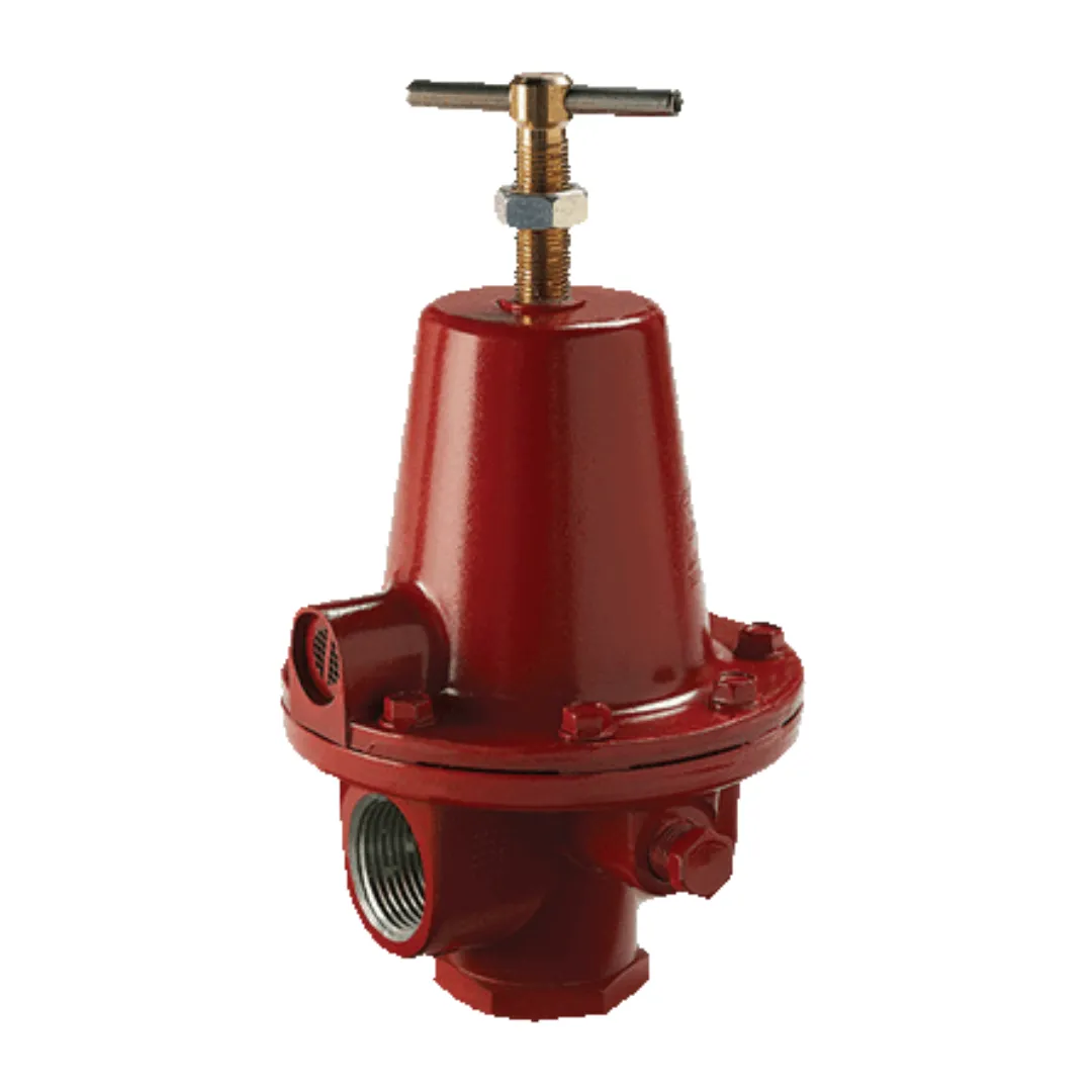 Rego Tee Handle High Pressure Industrial / Commercial Pounds-to-Pounds Regulator For LP-Gas 1584VN, Inlet & Outlet - 1/2