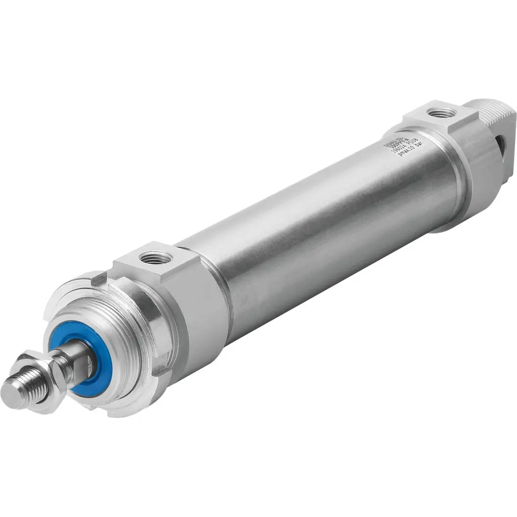 Round double Acting Pneumatic Cylinder 32-50mm - Magnetic