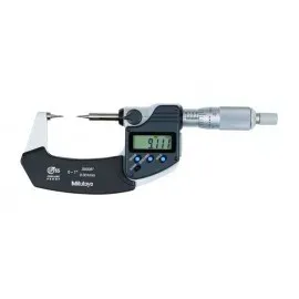 Mitutoyo 342-351-30 Digital Point Micrometer, 0 to 1