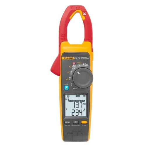 Fluke 378FC Non-Contact True RMS AC/DC Clamp Meter with PQ indicator