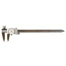 Mitutoyo 505-746CAL Dial Caliper, 0 to 12