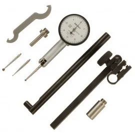 Mitutoyo 513-518-10T Pocket Dial Test Indicator Set, 0 to 0.04