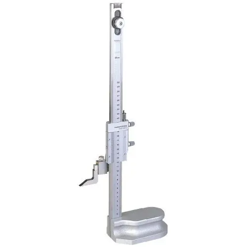 Mitutoyo 514-102 Series 514 Standard Vernier Height Gauge with Adjustable Main Scale, 0 to 300 mm, Metric