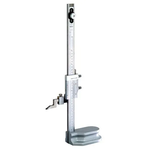 Mitutoyo 514-103 Series 514 Standard Vernier Height Gauge with Adjustable Main Scale, 0 to 12