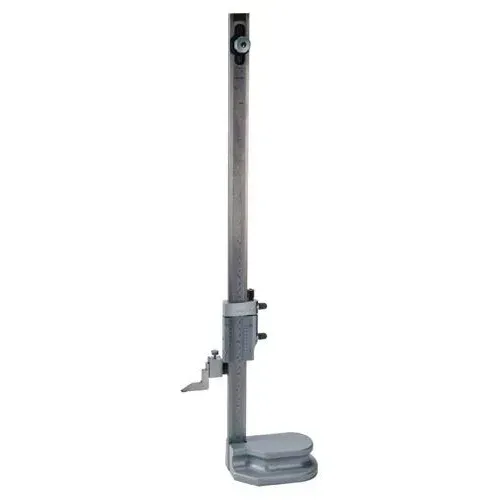 Mitutoyo 514-105 Series 514 Standard Vernier Height Gauge with Adjustable Main Scale, 0 to 18