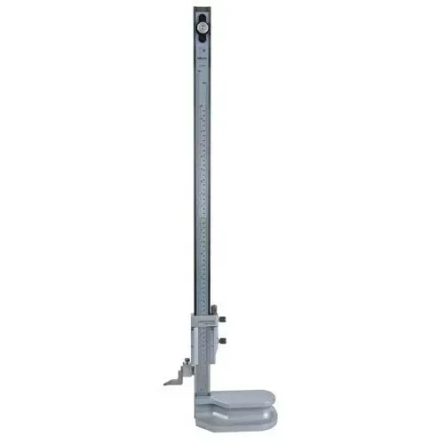 Mitutoyo 514-107 Series 514 Standard Vernier Height Gauge with Adjustable Main Scale, 0 to 24