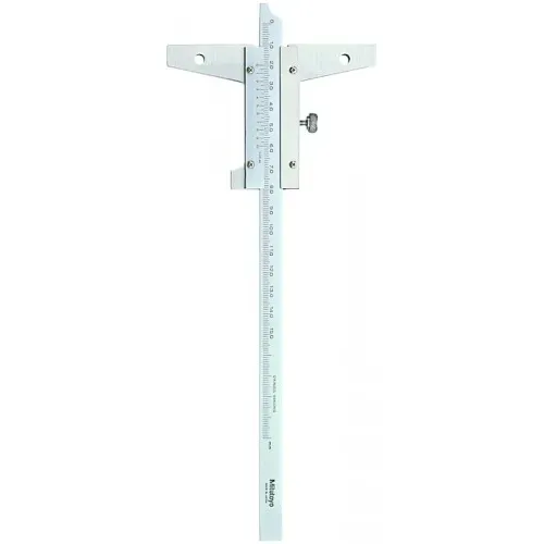 Mitutoyo 527-201 Vernier Depth Gauge, 0-150mm Range, 0.05mm Vernier Reading