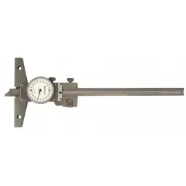 Mitutoyo 527-311-50 Series 527 Mechanical Depth Gauge with Fine Adjustment, 0 to 6