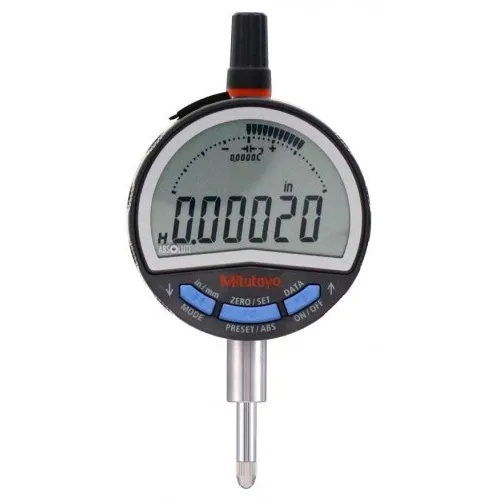 Mitutoyo 543-702B Series 543 High-Performance ABS Digimatic ID-C Indicator with flat back, 0.5