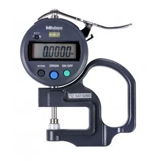 Mitutoyo 547-526S Digital Thickness Gauge, 0 to 0.47