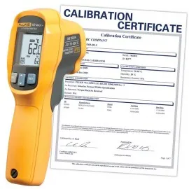 Fluke 62MAX-NIST Infrared Thermometer,  includes Traceable Certificate