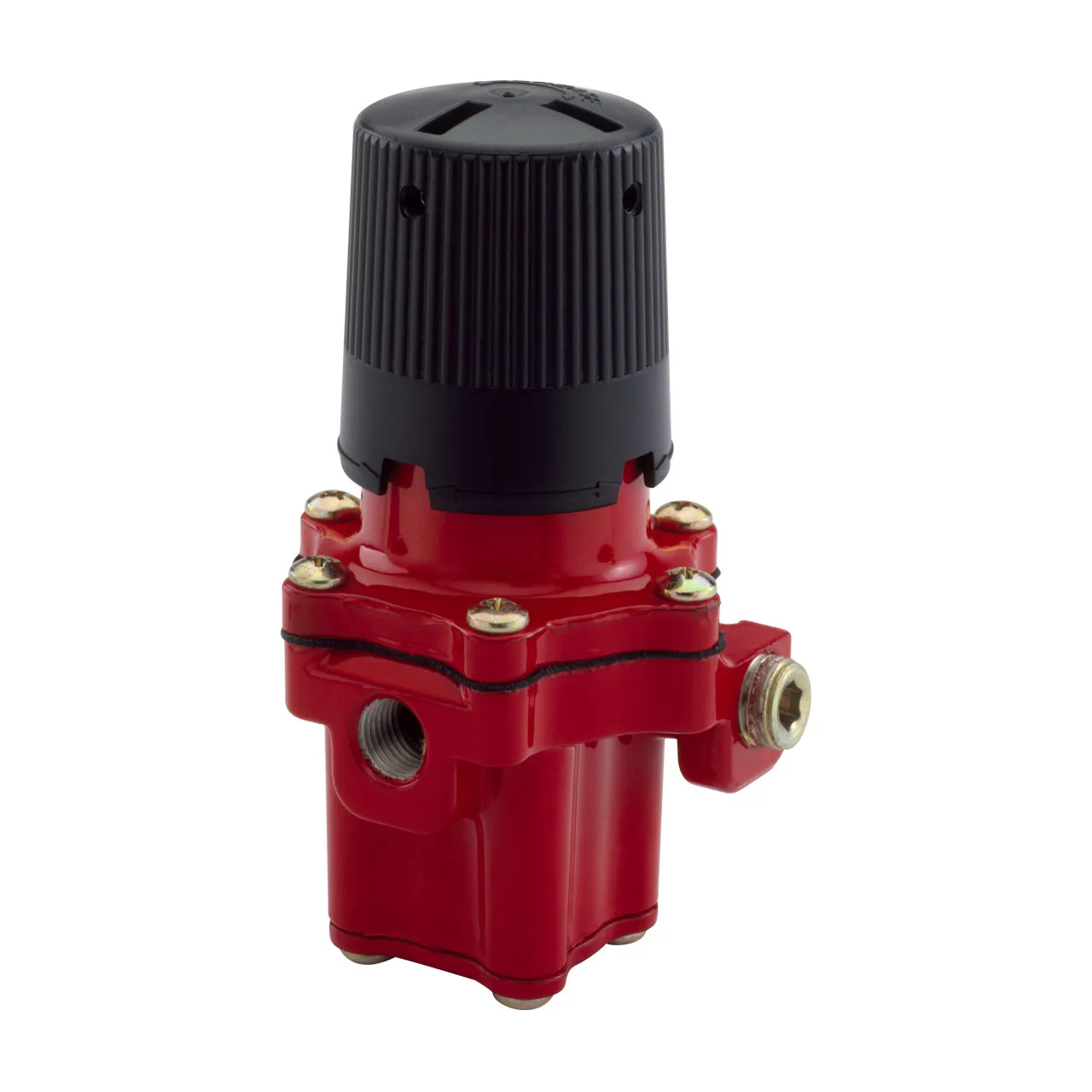 Fisher Emerson Commercial/Industrial High-Pressure Regulator 67CD-100, Inlet X Outlet - 1/4 FNPT