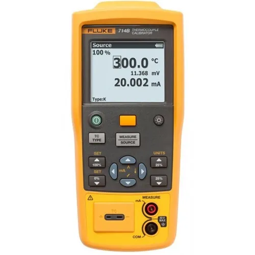 Fluke 714B Temperature Calibrator, 4 to 20 mA