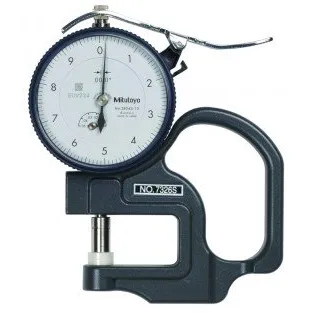 Mitutoyo 7326S Dial Thickness Gage, 0-0.05