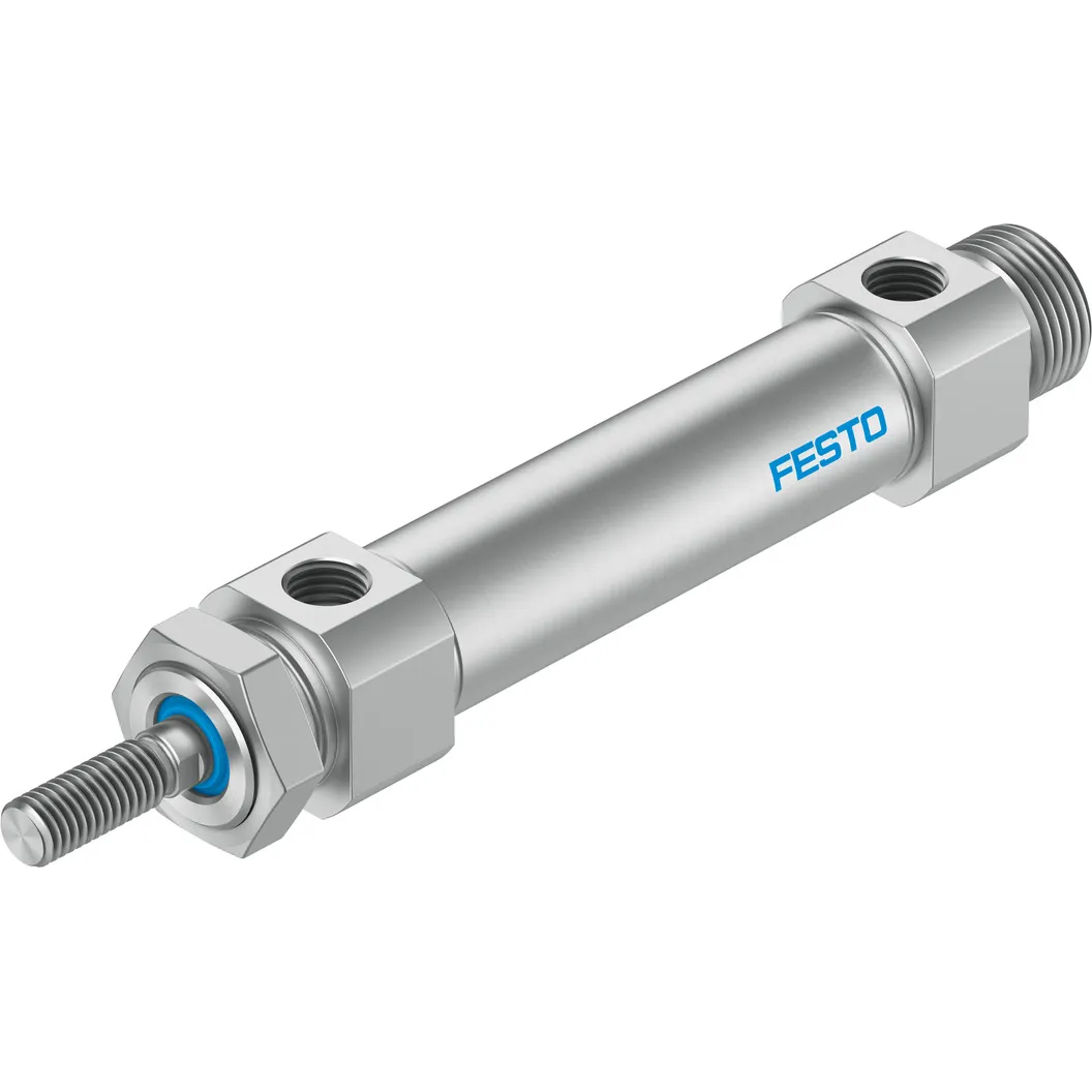 ISO 6432 Round Double Acting Acting Pneumatic Cylinder 20-40mm - Magnetic

