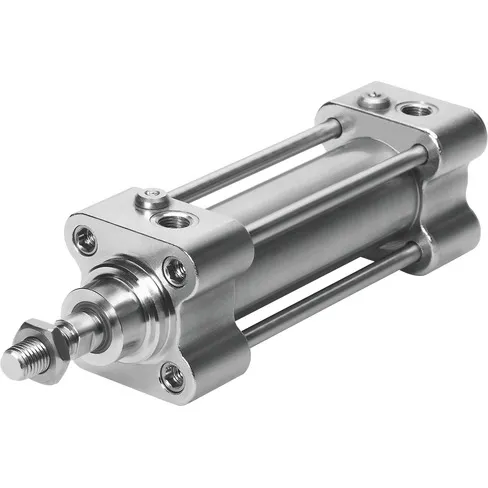 ISO 15552 Double Acting Pneumatic Cylinder 32-25mm - Magnetic - Damping - Stainless Steel
