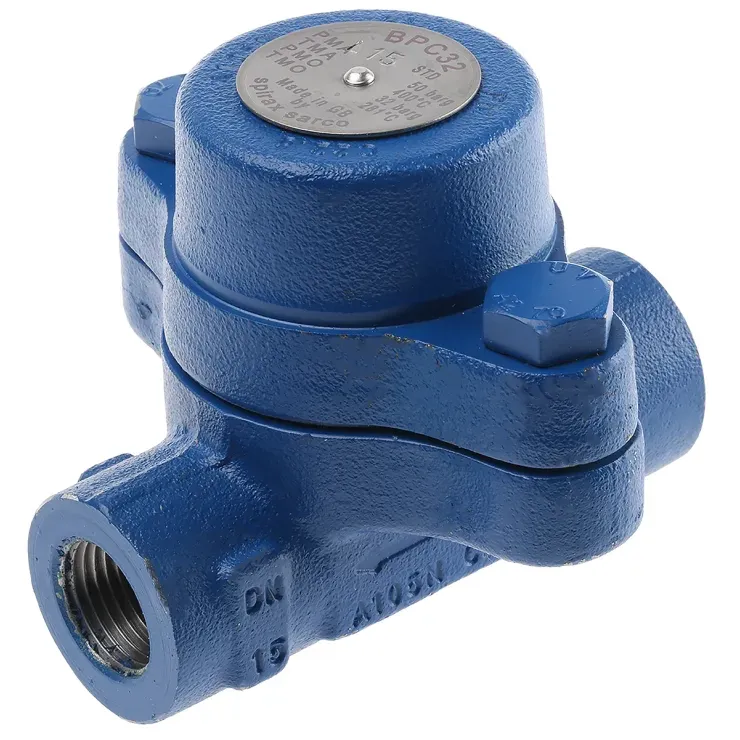 Spirax Sarco Balanced Pressure Thermostatic Steam Trap, made with Carbon Steel, Threaded, BPC32