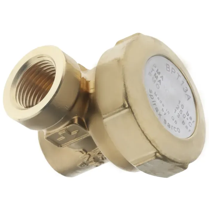 Spirax Sarco Balanced Pressure Thermostatic Steam Trap made with Brass, BPT13A