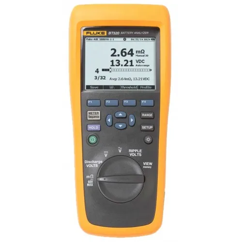 Fluke BT520ANG Battery Analyzer with angled test probes