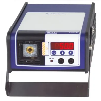 Wika Temperature Dry-Well Calibrator, CTD9100-375, Compact Version