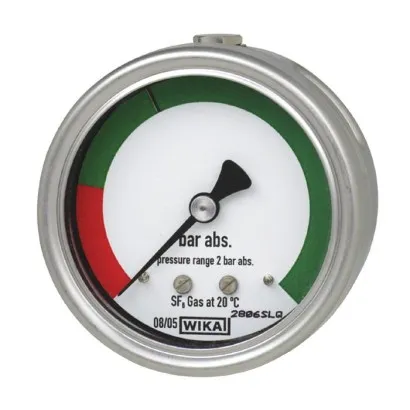 Wika Gas Density Indicator, GDI-063, Nominal Size 63