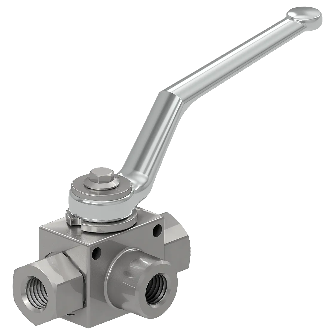 Gemels Hydraulic Ball Valve GE5, 3-Way, High Pressure