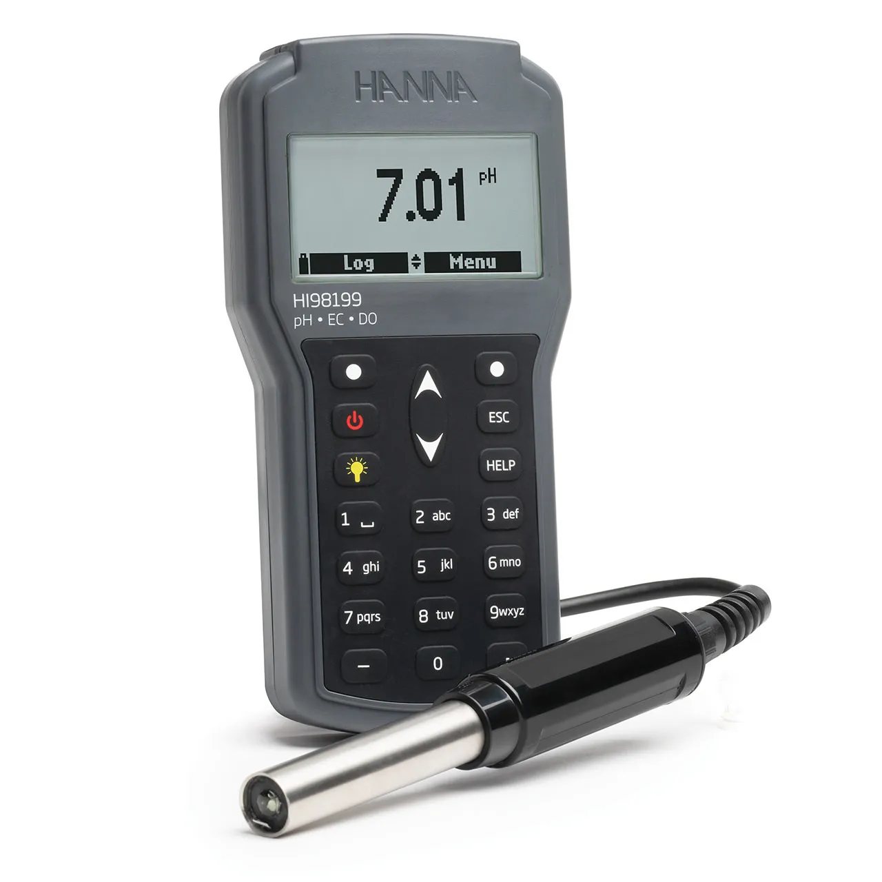 Hanna Instruments pH, Conductivity, Dissolved Oxygen Meter, HI98199