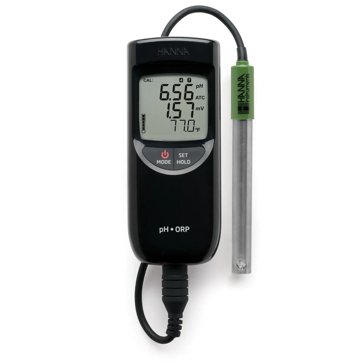 Hanna Instruments Waterproof Portable pH/ORP/Temperature Meter with Sensor Check, HI991003