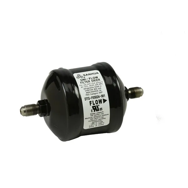 Sanhua DTG Series Sealed Model Filter-Drier for Unidirectional Liquid Lines
