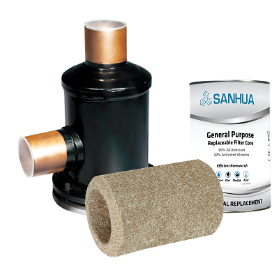 Sanhua HTG Series Replaceable Core Filter-Drier Shell
