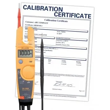 Fluke T5-1000-NIST 1000V Electrical Tester,  includes Traceable Certificate