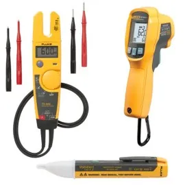 Fluke T5 - 600/62 MAX+/1AC - II Electrical Tester IR Thermometer and Voltage Detector Kit