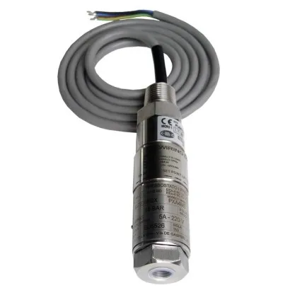 Wika Miniature Pressure Switch PXS, stainless steel, For the process industry