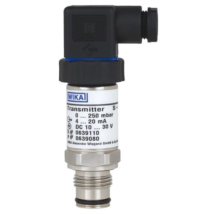 Wika Flush Pressure Transmitter S-11, 0…10 bar (0…150 psi) gauge, G 1/2