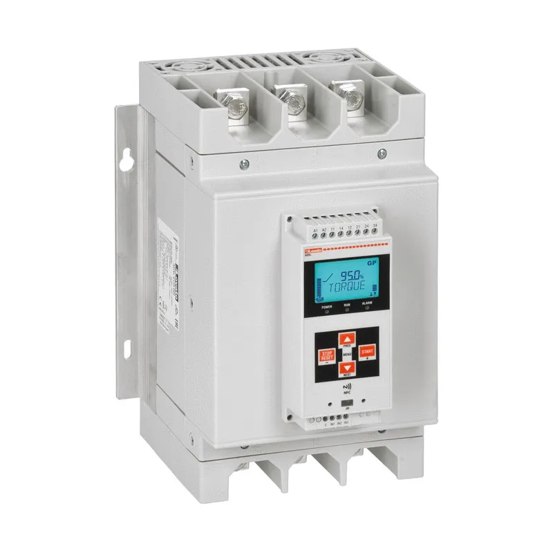 Lovato Electric, Soft starter, ADXL type, with integrated by-pass relay, Auxiliary supply 100240VAC, Rated operational voltage 208..600VAC, 135A, ADXL0135600