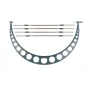 Mitutoyo 104-148A Outside Micrometer Interchangeable Anvil, 900 to 1000 mm