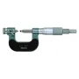 Mitutoyo 116-105-10 Series 116 Interchangeable-Anvil-Type Pana Micrometer, 0 to 1
