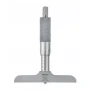 Mitutoyo 129-115 Depth Micrometer with Interchangeable Rods, 0 to 100 mm Range, 101.6 x 16 mm Base