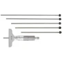 Mitutoyo 129-128 129 Series Depth Micrometer with Interchangeable Rods, 0 to 6