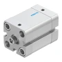 Festo ISO 21287 Double Acting Pneumatic Compact Cylinder 25-20mm - Magnetic, ADN-25-20-I-P-A