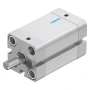 Festo ISO 21287 Double Acting Pneumatic Compact Cylinder 25-30mm - Magnetic- Male Thread, ADN-25-30-A-P-A