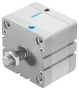Festo ISO 21287 Single Acting Pneumatic Compact Cylinder 80-15mm - Magnetic, AEN-80-15-I-P-A