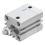 Festo ISO 21287 Double Acting Pneumatic Compact Cylinder 32-20mm - Magnetic- Male Thread, ADN-32-20-A-P-A