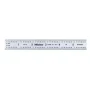 Mitutoyo 182-101 Wide Rigid Steel Rule, 6